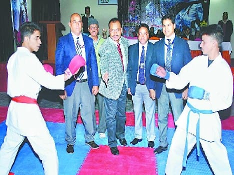 Ranikhet in the two-day state began karate competition